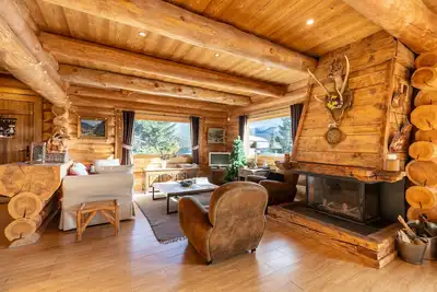 Image de Chalet des Sonnailles - Montagnes, jardin et garage