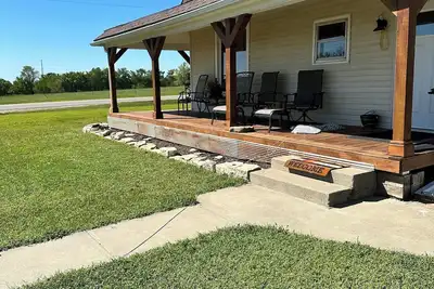 Image de Charming 4-bedroom farmhouse with Ac, WiFi near lovely Holton. Beautiful view