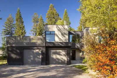 Escape to a serene, modern haven just moments from the heart of Jackson Hole