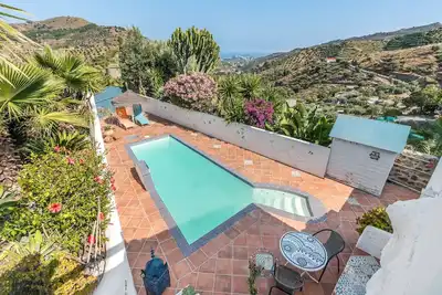 Image de Maison de vacances 'La Alamea' avec vue sur la mer, piscine privée et Wi-Fi