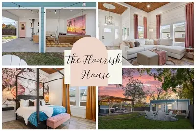 Image de FlourishHouse-HotTub, firepit, gym, outdoor movie, outside dining