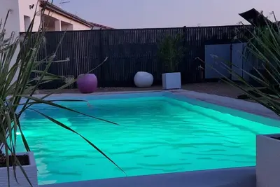 Image de Villa avec piscine privée entre les Corbières et les stations balnéaires
