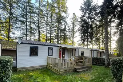 Image de Mobilheim Prestige Plus 28m2 3 Schlafzimmer - Klimaanlage 6 Personen