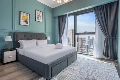 Image de Sophisticated 2-Bedroom Escape in Iconic Downtown