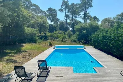 Image de Villa avec piscine chauffée au Pyla sur Mer