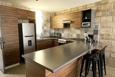 Image de Stylish urban loft with access to gym and work rooms.