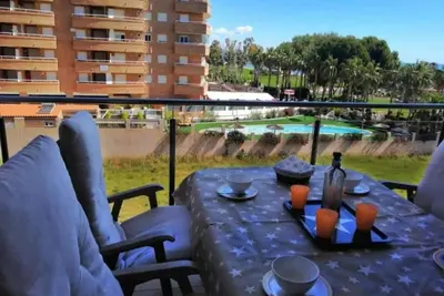 Image de Appartement Marina D'Or en Front de Mer à Oropesa del Mar, 2 Chambres, Terrasse et Piscine