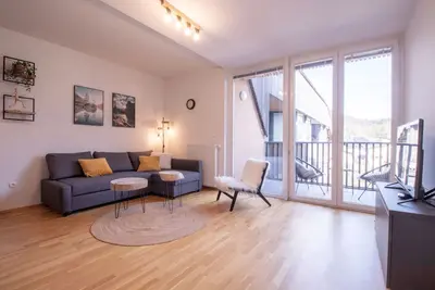 Image de Chic 1-bedroom with WiFi and Ac in charming Bohinj