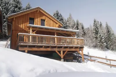 Image de Beau chalet avec sauna en station de ski