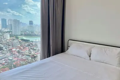 Charming 2-bedroom apartment in delightful Ba Dinh with WiFi, Ac