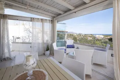 Image de Villa Pittulongu | 3 Bedrooms | Stunning Sea Views & Shaded Furnished Terrace | Modern Interiors with Open Dining Area | Olbia (Sassari) | Sardinia