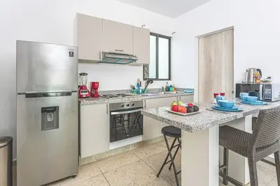 Image de 2-bedroom apartment in enchanting Tulum with WiFi, Ac