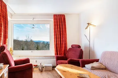 Image de Appartement 'Fuchsenstein-Foxy' avec vue sur montagne, jardin partagé et balcon