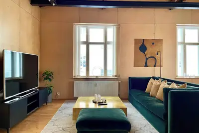 Image de Maison au design unique dans le centre-ville d'Oslo
