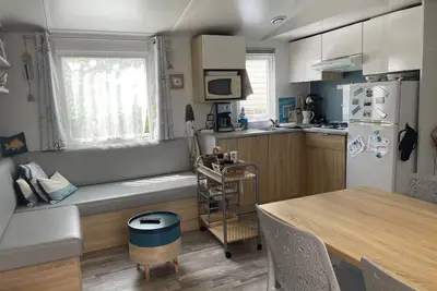Image de Location mobil home récent en avril, mai, juin et septembre dans camping calme.