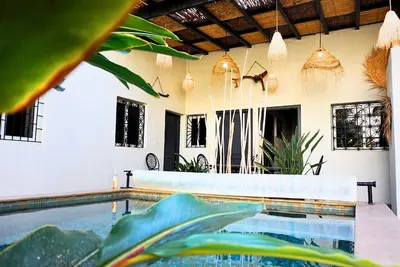 Charming Private 2-Bedroom Villa with Heated Pool Option in Marrakech