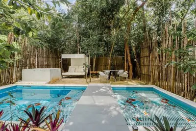 Image de Tropical Tulum Escape - Stylish Duplex with Pool for 12