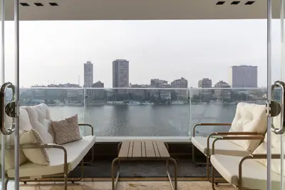 Image de Spacious 4-bedroom apartment with wonderful Nile view in gorgeous manial