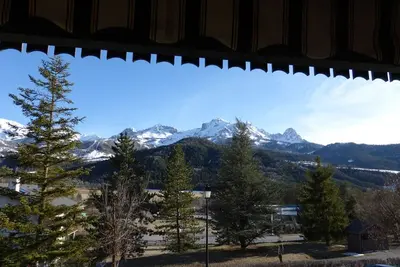 Appartement T2 Sud avec Balcon, 4 Couchages, Lave-vaisselle - Barcelonnette