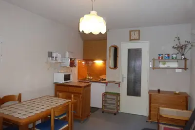 Image de Studio confortable pour 4 au Sauze, balcon, parking