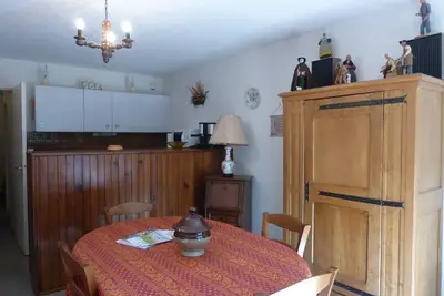 Image de Studio confortable 5 couchages avec balcon et parking au Super Sauze