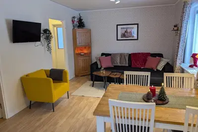 Image de Nice renovated cottage only 120 meters from the Vindel River in Lapland.