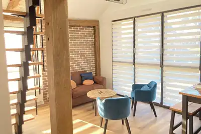 Image de Calme et Confort entre Rennes et Saint Malo, grange rénovée.