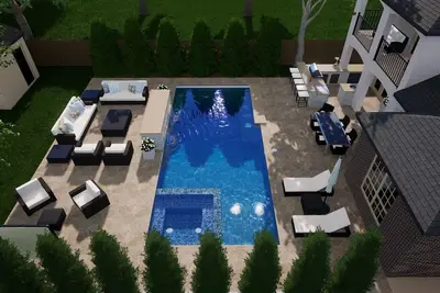 Image de Spacious 5-bedroom house with Pool, Hot Tub, Outdoor Kitchen, Game Room!