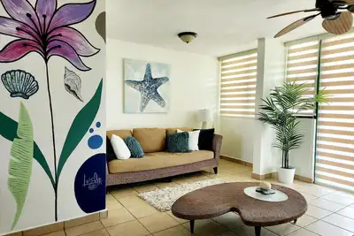 Image de Aquatika Seashell Retreat/Beach/pools/king Bed/ 20 mins El Yunque