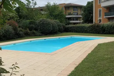 City Rose T2 tout confort, parking privé, piscine