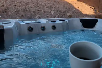 Image de Spacious Stargazing Wellness Secret Gem 4br3ba Hot Tub, Treadmill, Keyless Entry