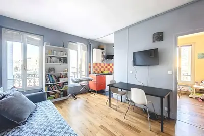 Image de Appartement très bien placé à 5 minutes du tramway : cosy et lumineux