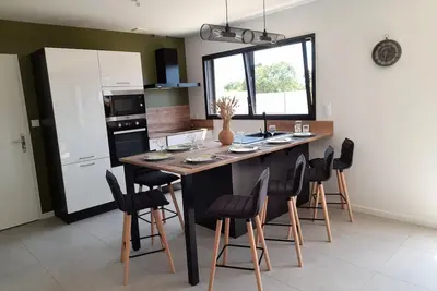 Image de Maison neuve tout proche de la mer - 3 chambres