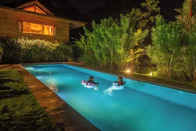 Image de Exclusive 4br Beachfront Villa with Chef, Ac, WiFi in Lush Puerto Viejo Paradise