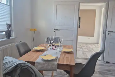 Image de Maison de vacances 'Schäferhaus' avec terrasse privée, jardin privé et Wi-Fi