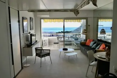 Image de Studio vue mer climatisé, 2 à 4 pers. , parking en option à Villeneuve-Loubet Plage