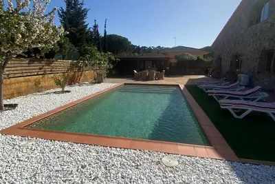 Image de 4-bedroom castle in fabulous Maresme with Ac, WiFi, and a Saltwater Pool