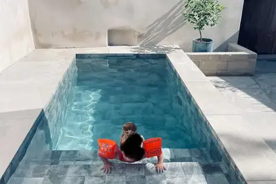 Image de Maison climatisée avec 3 chambres au calme avec piscine