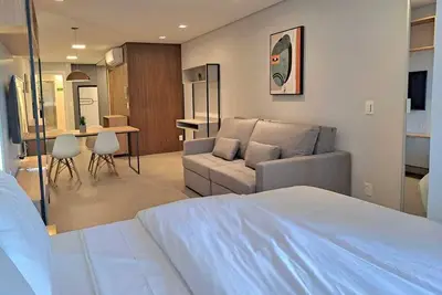 Image de Beautiful Studio 200m from Beira Mar, Center of Florianópolis!