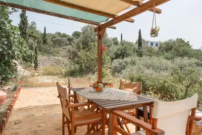 Image de Maison de vacances 'Boutique Stone Cottage' avec vue sur la mer, Wi-Fi et climatisation