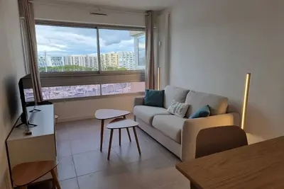 Image de Appartement cosy grand T1 de 32m2, accès direct à la plage