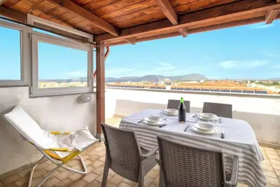 Image de Terrasse vue mer près de la plage du Lido di San Giovanni à Alghero