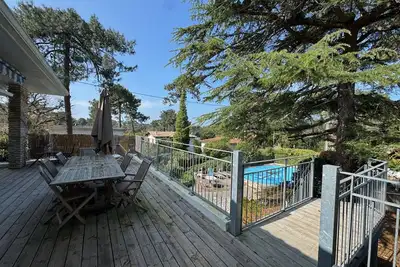 Maison rénovée avec piscine aux Abatilles, Arcachon