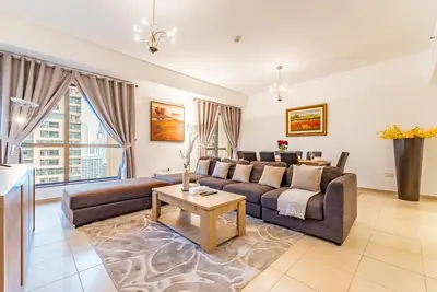 Image de Dubai Marina Canal Views A Short Walk to the Sea 2br, Rimal 1, Jbr by Deluxe Holiday Homes