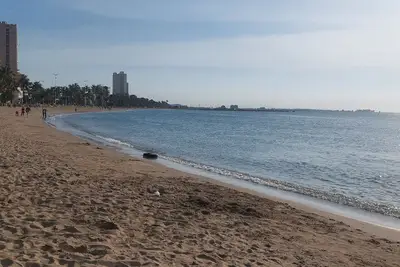 Image de 1 block from the beach to go to the islands of Mochima National Park.