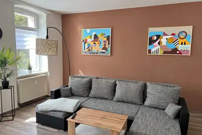 Image de Apartments Badallee 4, Bad Schandau, apartment no. 6, 70 m2, 1 bedroom, balcony