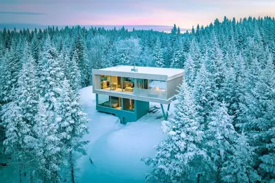 Image de Topaz - Vue Panoramique avec Spa Près de Québec