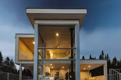 Image de Quartz - Vue Panoramique Avec Spa Près de Québec