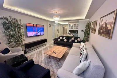 Image de Spacious 3-bedroom apartment with Ac, WiFi in fabulous Istanbul