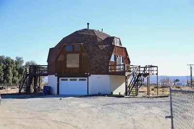 Image de Unique Dome Home in Barstow w/ Game Room & Private Spa!
